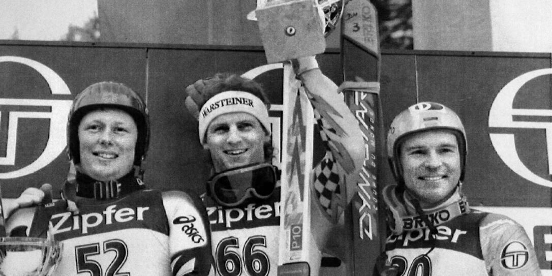 1993 siegte Markus Foser in Gröden. Er gewann mit der hohen Startnummer 66.