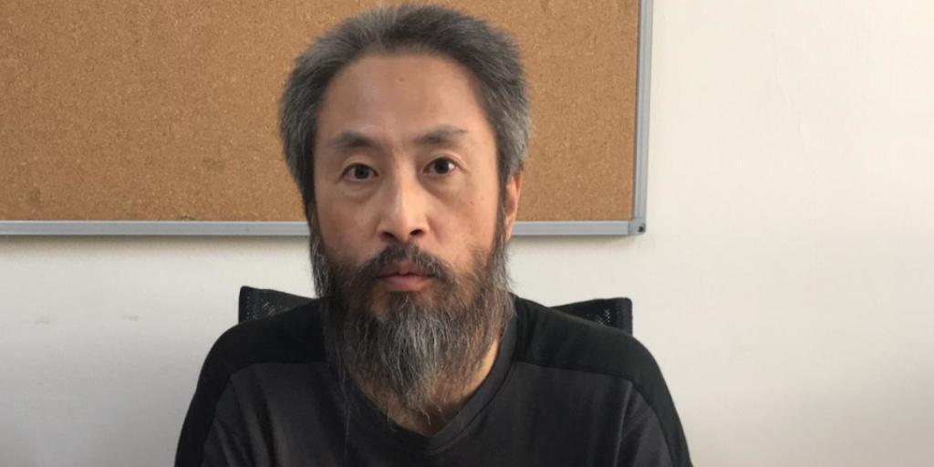 Gezeichnet von 40 Monaten in den Händen von Dschihadisten: Der japanische Journalist Jumpei Yasuda nach seiner Freilassung.