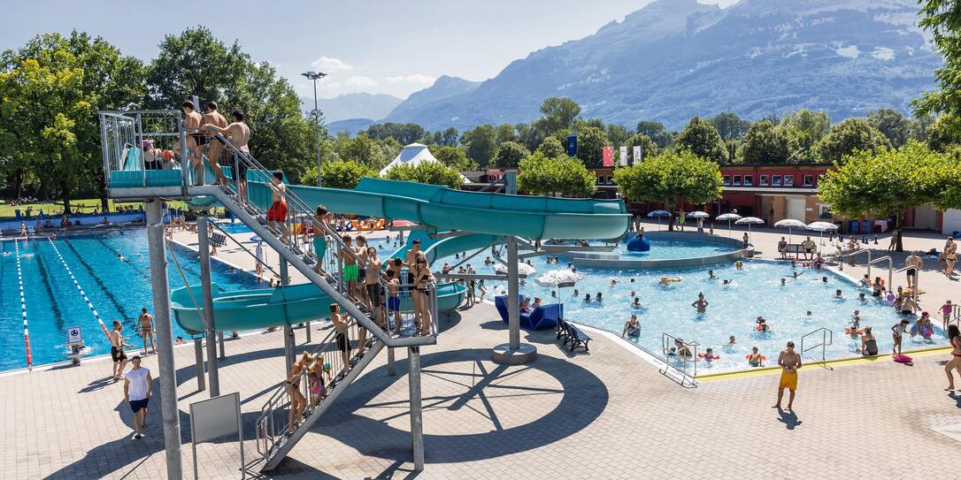 Schwimmbad Mühleholz in Vaduz