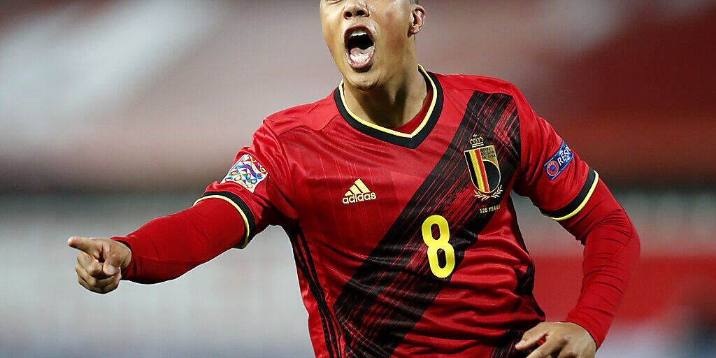Youri Tielemans erzielte das 1:0 für die Belgier