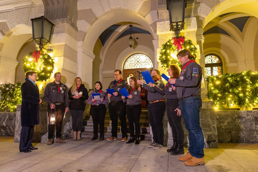 Friedenslicht 2025 in Liechtenstein (17.12.2025)