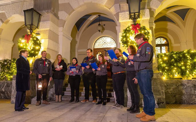 Friedenslicht 2025 in Liechtenstein (17.12.2025)