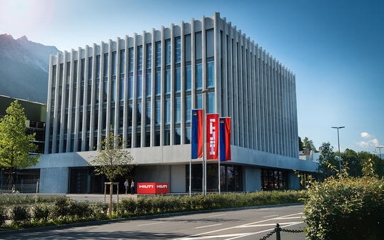 Der Hilti-Hauptsitz in Schaan.