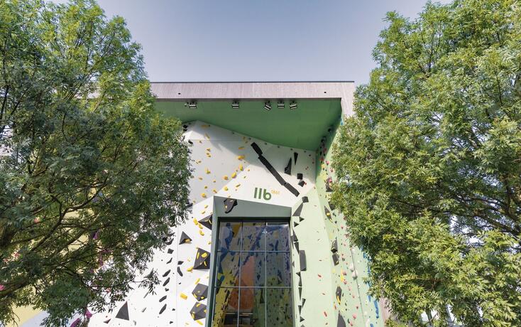 Kletterhalle Rhiblok in Vaduz