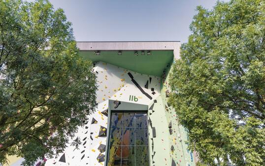 Kletterhalle Rhiblok in Vaduz