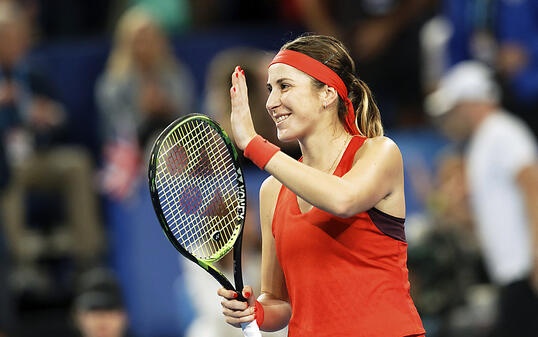 Starker Einstieg in die Saison: Belinda Bencic