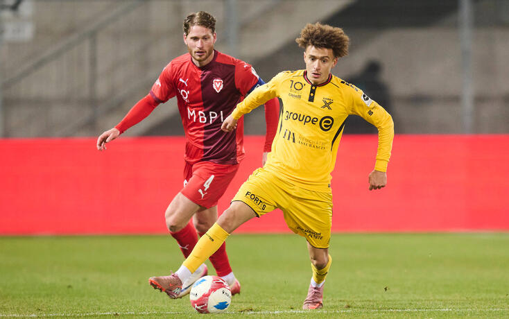 Nicolas Hasler (l.) und Salim Ben Seghir (r.).