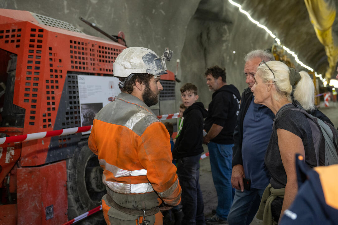 Stadttunnel Feldkirch - Tag der offenen Baustelle