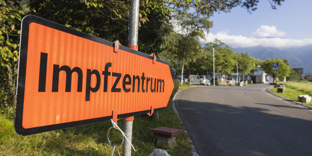 Impfzentrum in Vaduz Impfzentrum in Vaduz