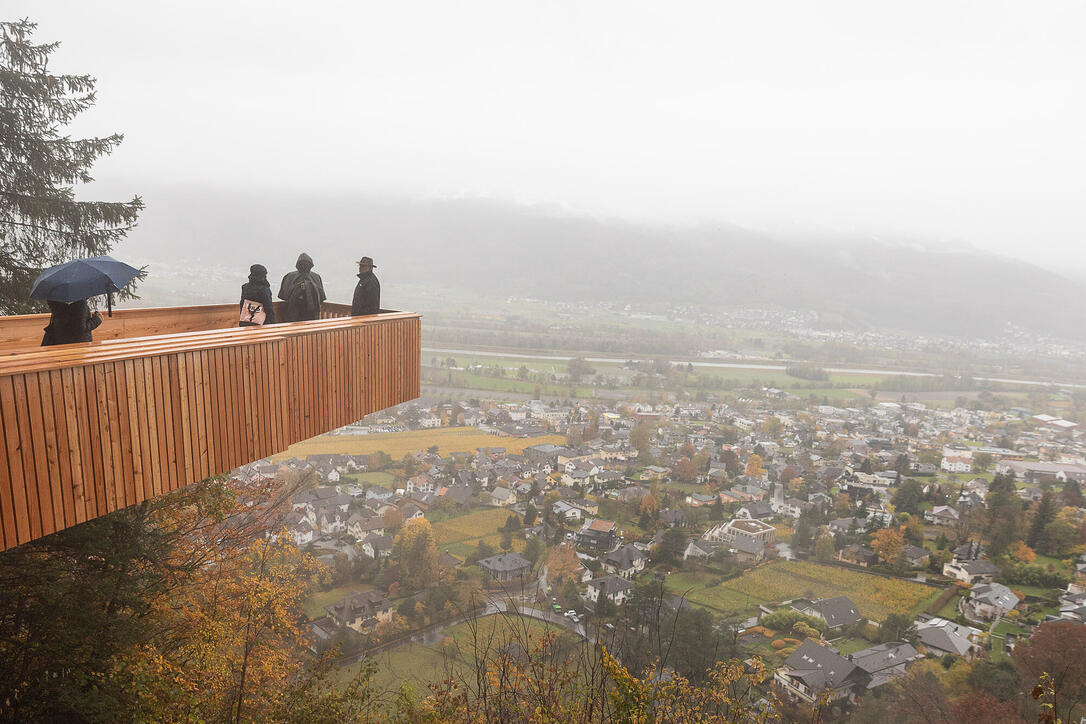 Eröffnung Walderlebnispfad in Vaduz