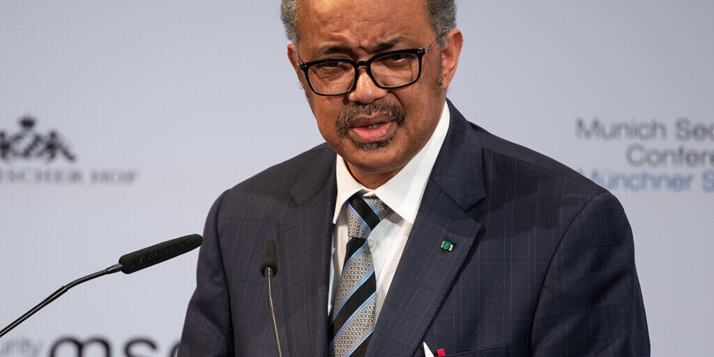 FILED - Tedros Adhanom Ghebreyesus, Generaldirektor der Weltgesundheitsorganisation (WHO) spricht bei einer Pressekonferenz. Photo: Sven Hoppe/dpa FILED - Tedros Adhanom Ghebreyesus, Generaldirektor der Weltgesundheitsorganisation (WHO) spricht bei einer Pressekonferenz. Photo: Sven Hoppe/dpa