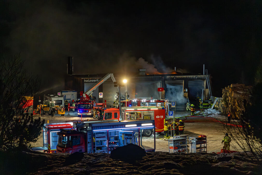 Brand Heizwerk Malbun (16.12.2025)