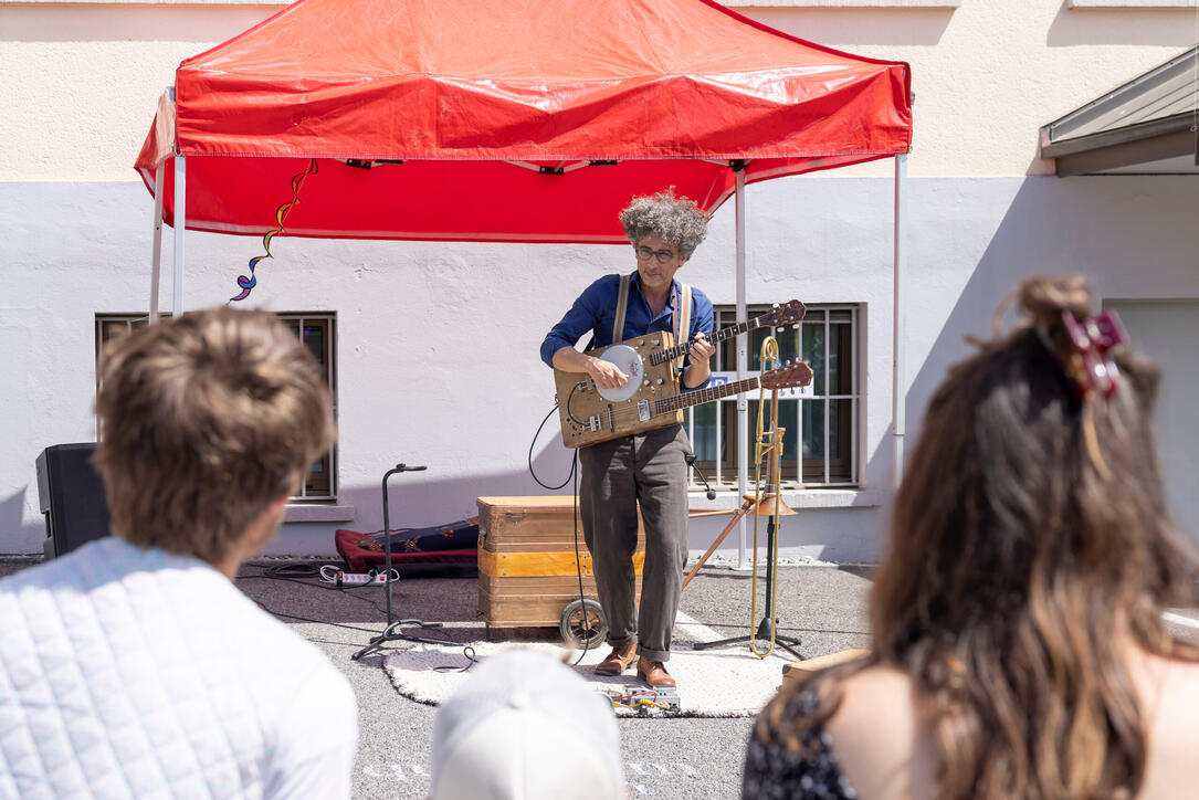 Buskers Strassenkunstfestival in Vaduz