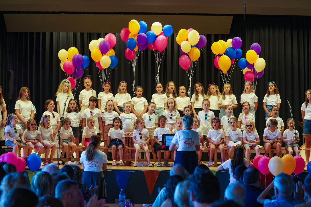 Liechtenstein Ruggell Feier 20. Jahre Singgruppe Ruggell