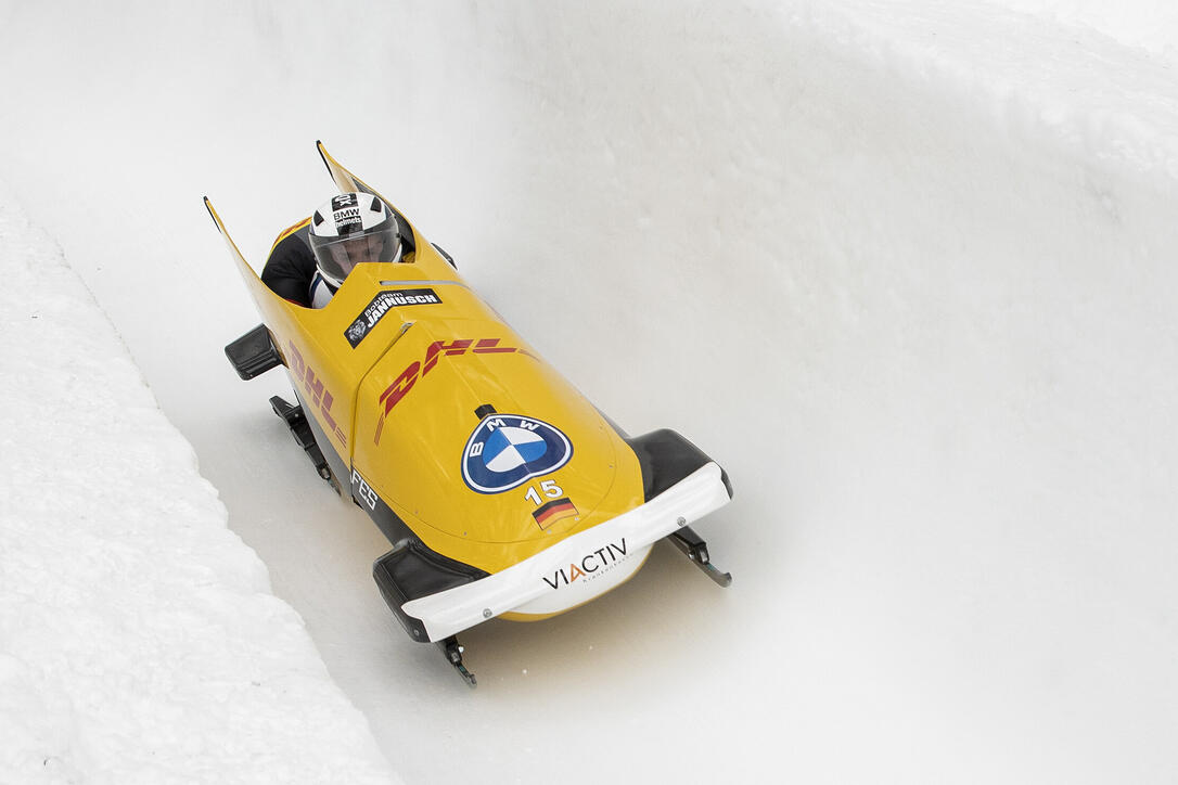 Junioren-WM 2er Bob in St. Moritz