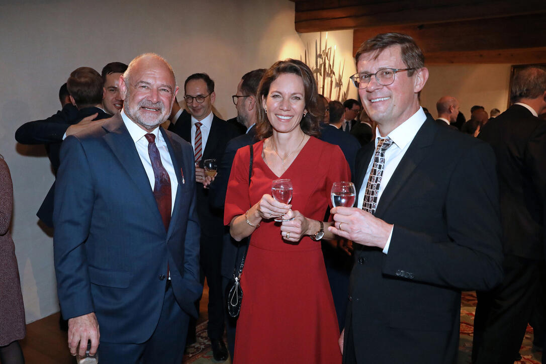 Neujahrsempfang für das diplomatische Corps auf Schloss Vaduz