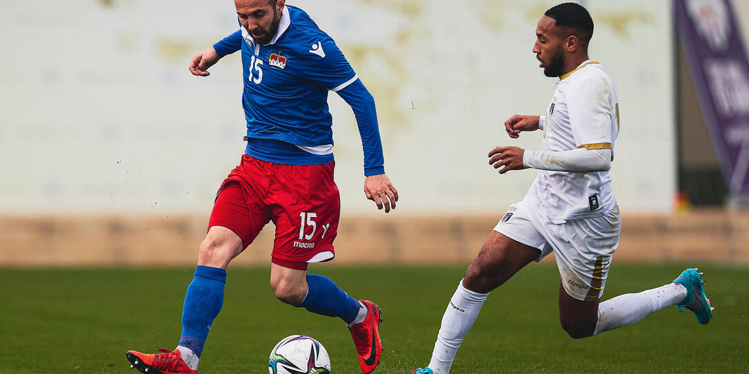 Seyhan Yildiz in seinem 54. Länderspiel gegen Kap Verde.