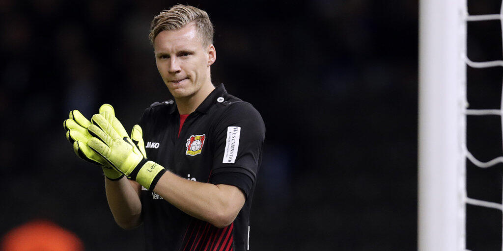 Angeblich im Fokus der Bayern: Goalie Bernd Leno von Leverkusen