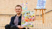 Assitej lud zur Plakatpräsentation von Lukas Zerbst ein.