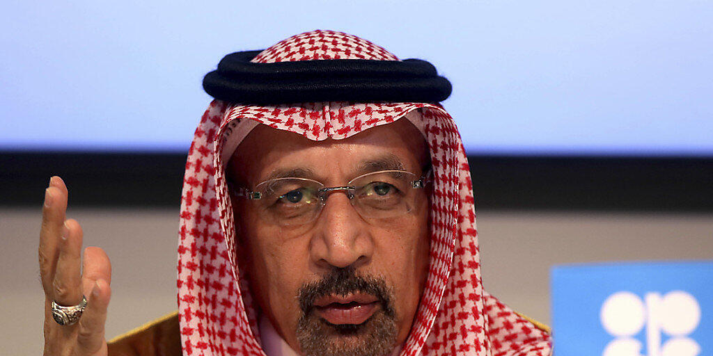 Der Energieminister Saudi-Arabiens und einstige langjährige Chef des Erdölkonzerns Saudi Aramco, Khalid al-Falih, reagiert auf Angriffe auf die Tankerflotte seines Königreiches. (Archivbild)