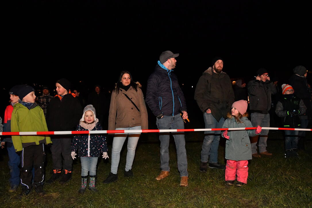 Funken der Unterdörfler Funkenzunft Eschen