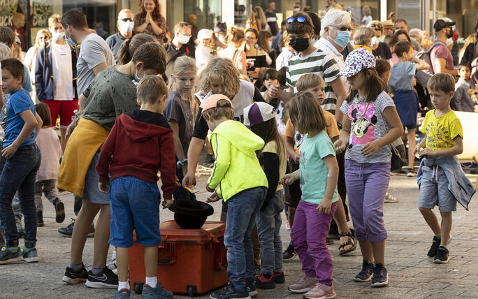 5. Buskers in Vaduz