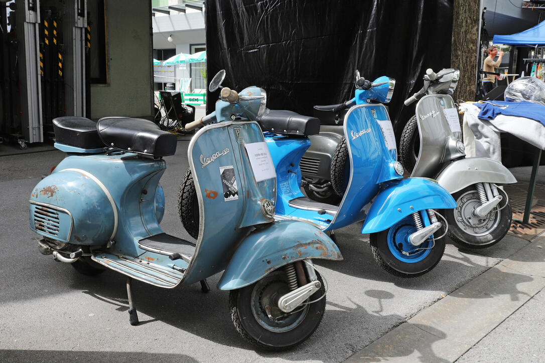 Vespa-Treff in Buchs