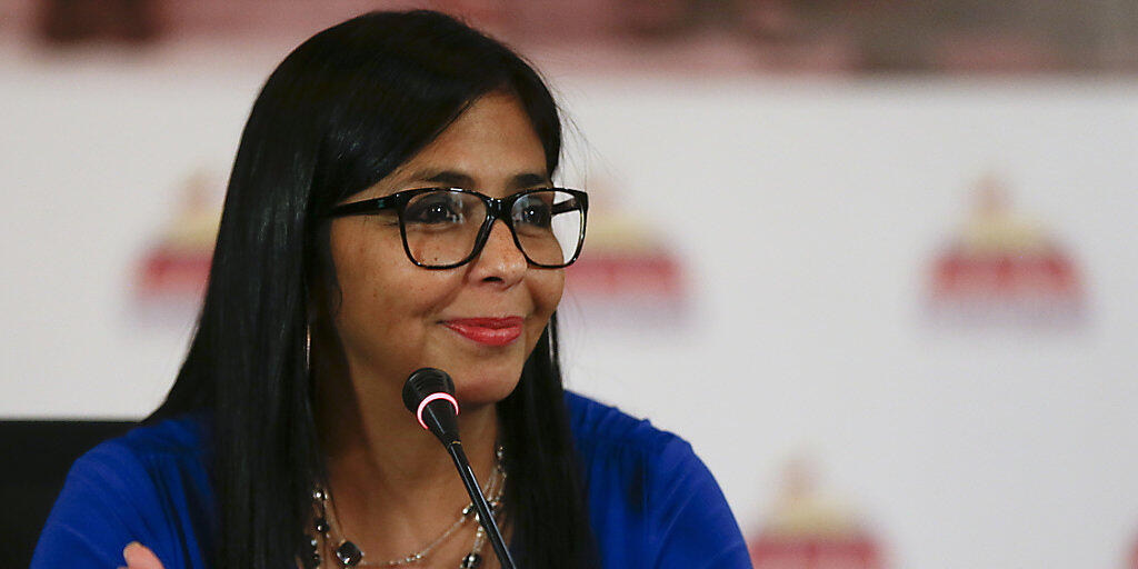 Delcy Rodríguez ist die neue Vize-Präsidentin von Venezuela.