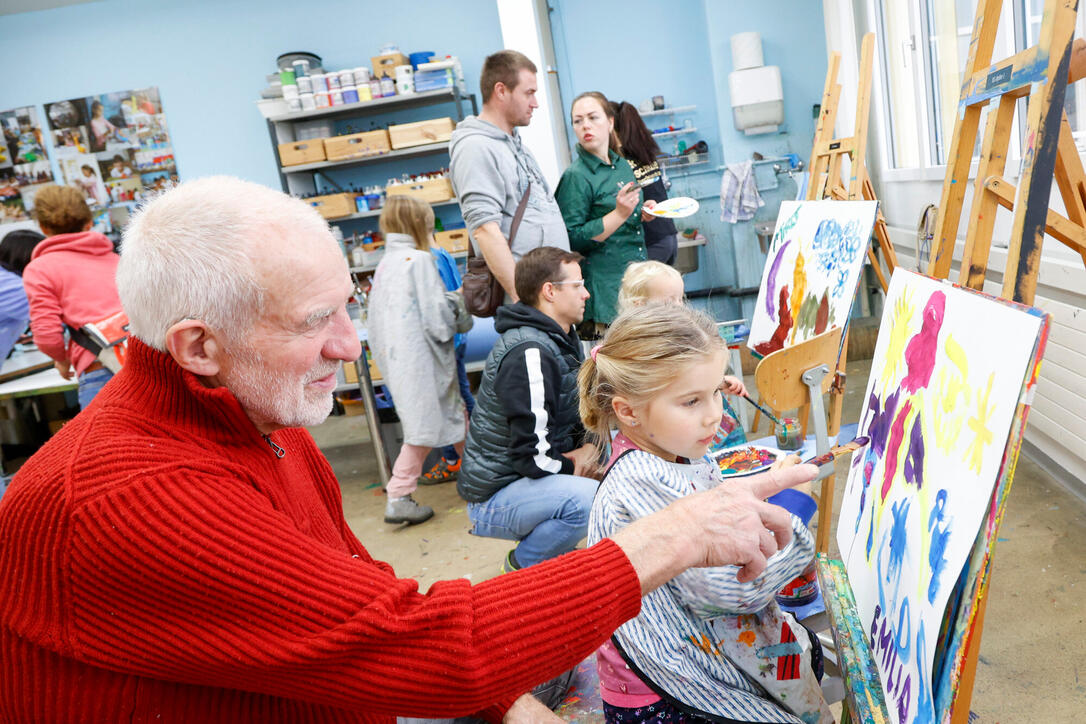 Nacht der offenen Tür der Kunstschule Liechtenstein