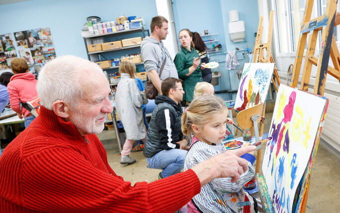 Nacht der offenen Tür der Kunstschule Liechtenstein