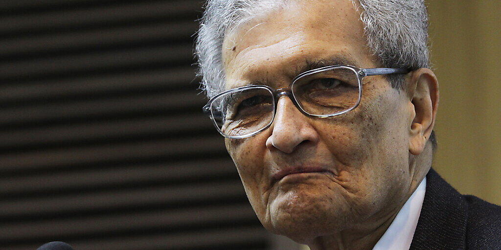 ARCHIV - Der indische Wirtschaftswissenschaftler und Philosoph Amartya Sen. Sen erhält den Friedenspreis des Deutschen Buchhandels 2020. Foto: Anindito Mukherjee/EPA/dpa ARCHIV - Der indische Wirtschaftswissenschaftler und Philosoph Amartya Sen. Sen erhält den Friedenspreis des Deutschen Buchhandels 2020. Foto: Anindito Mukherjee/EPA/dpa