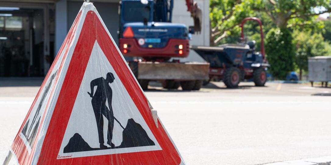 Unfall auf der Baustelle.
