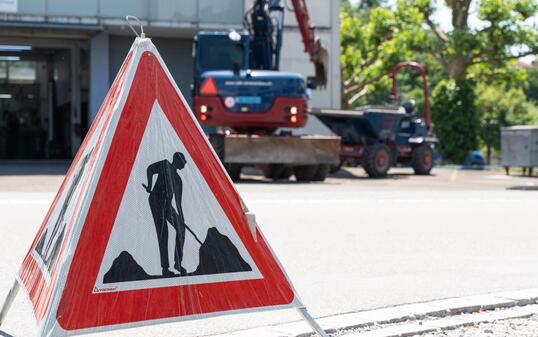 Unfall auf der Baustelle.