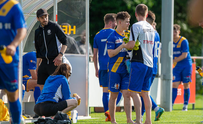 Nach drei Jahren als Assistenztrainer steigt Michele Polverino (l.) zum Cheftrainer auf.