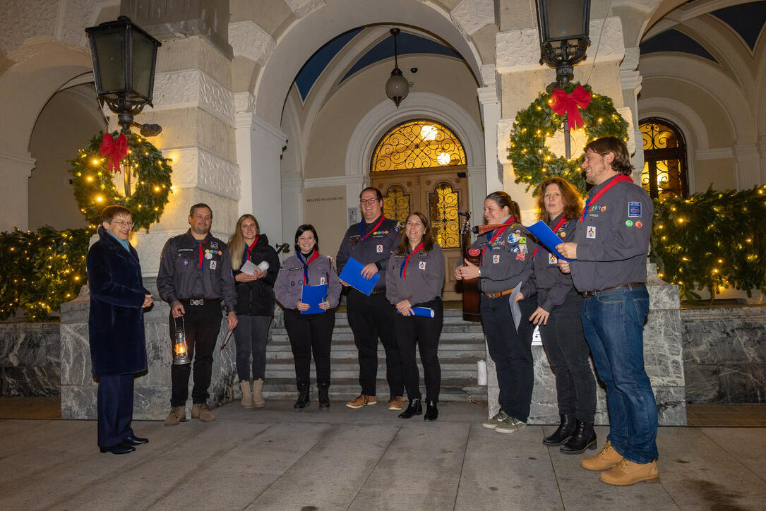 Friedenslicht 2025 in Liechtenstein (17.12.2025)