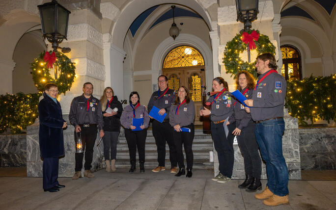 Friedenslicht 2025 in Liechtenstein (17.12.2025)