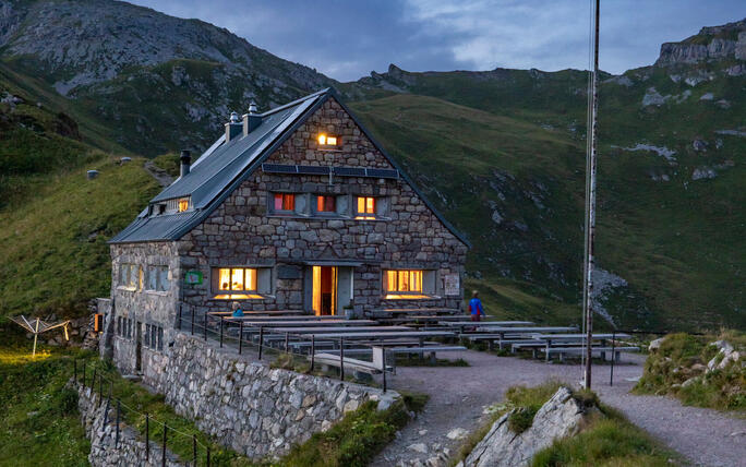 Wanderung Pfälzerhütte Naafkopf