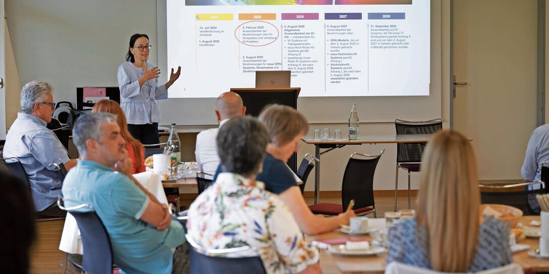 Vortragsreihe «Künstliche Intelligenz – Frühstück»