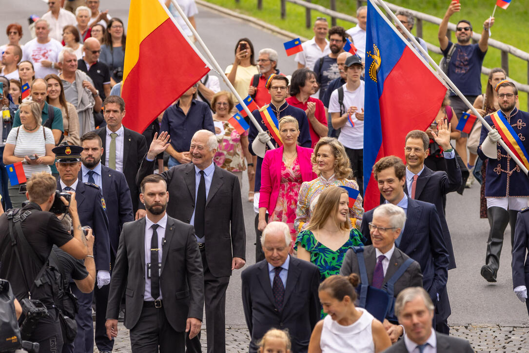 Staatsfeiertag 2023: Staatsakt auf der Schlosswiese