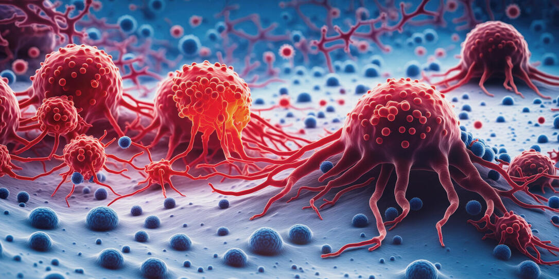 Cancer cells vis Cancer cells vis