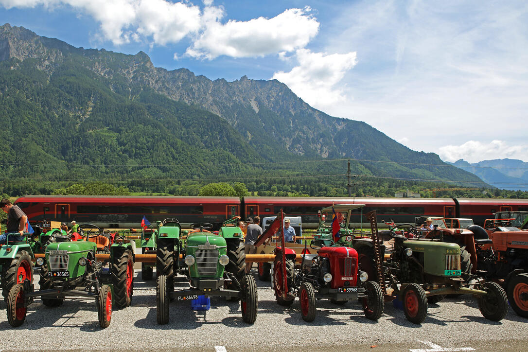 Oldtimer Traktorentreffen in Schaan,
