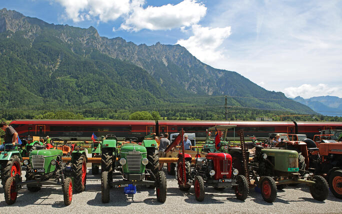 Oldtimer Traktorentreffen in Schaan,