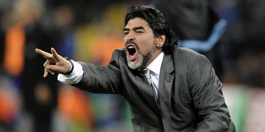 Diego Maradona soll nun bei einem mexikanischen Zweitligisten auf die Trainerbank zurück