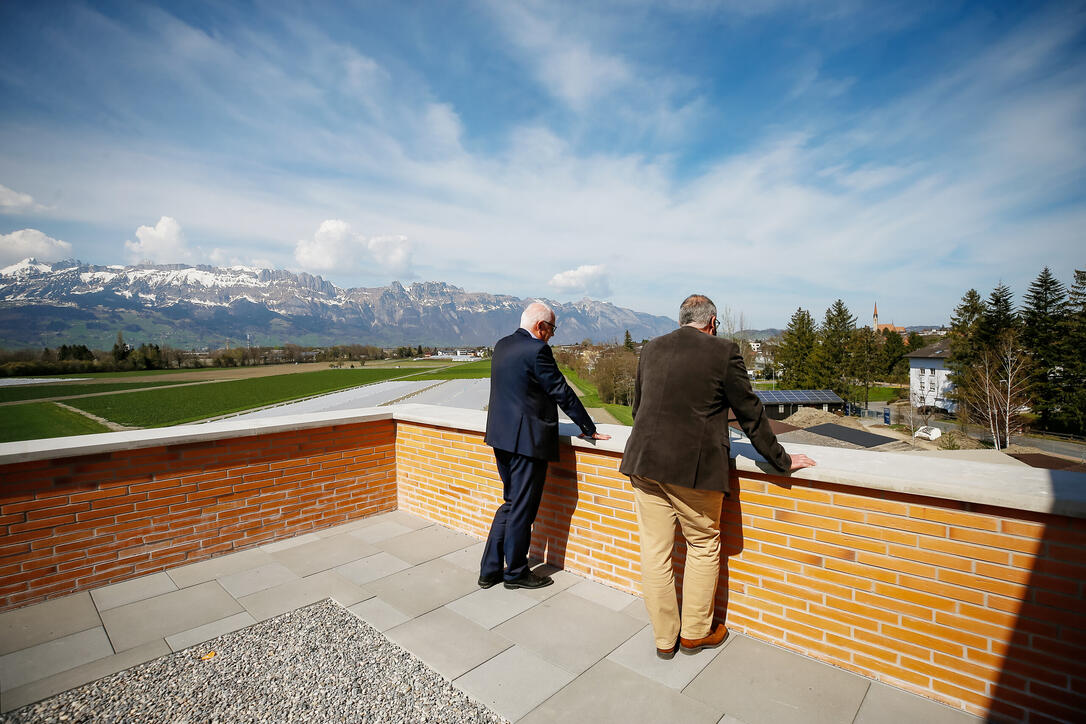 Liechtenstein Schaan Vaduz Neueroeffnung Jugendherberge