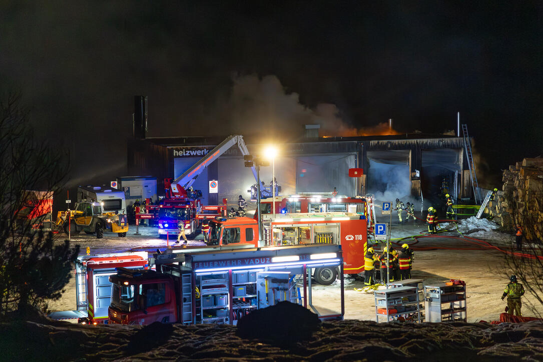 Brand Heizwerk Malbun (16.12.2025)