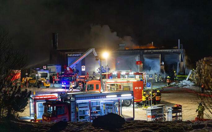 Brand Heizwerk Malbun (16.12.2025)