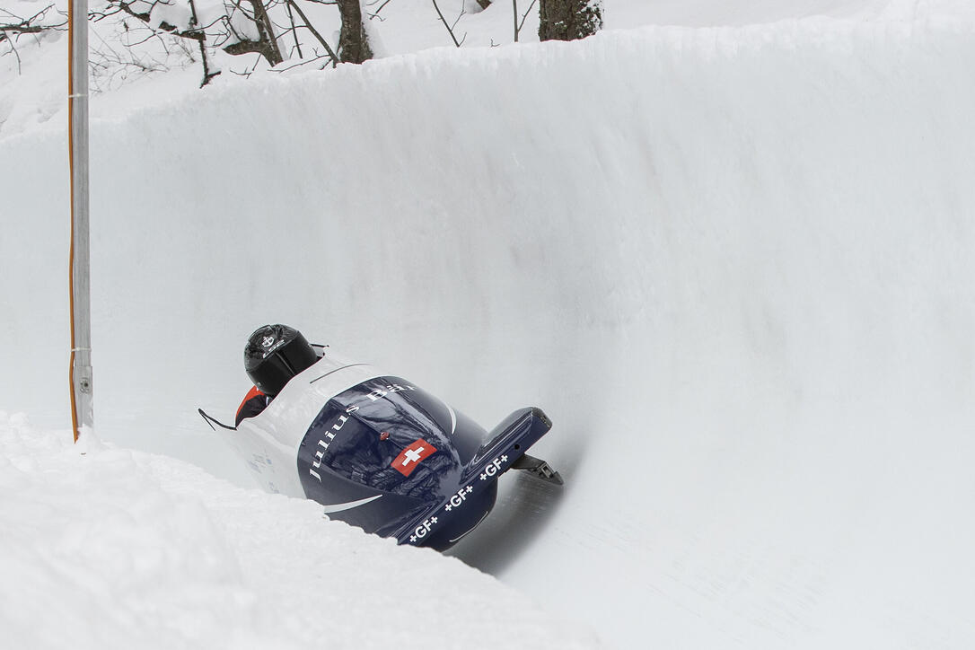 Junioren-WM 2er Bob in St. Moritz