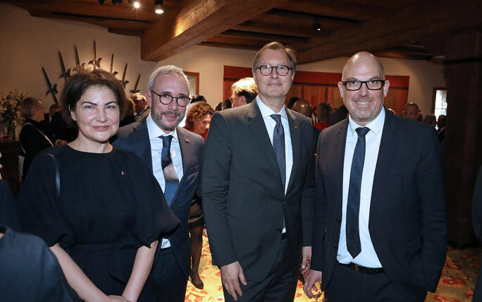Neujahrsempfang für das diplomatische Corps auf Schloss Vaduz