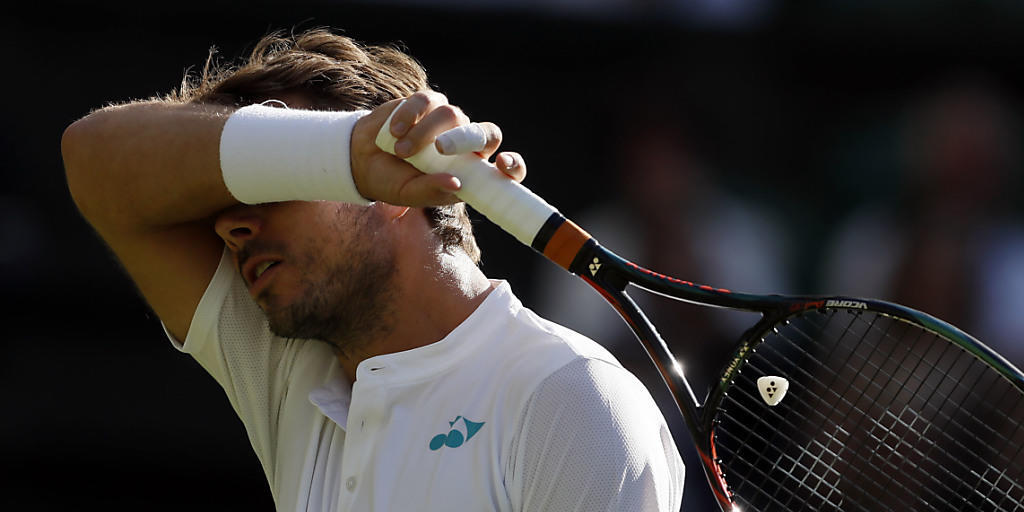 Seit Wimbledon ausser Gefecht: Stan Wawrinka musste sich einer Operation am Knie unterziehen