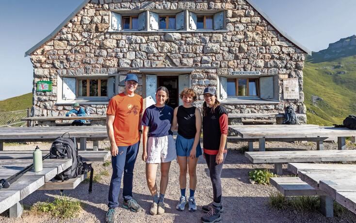 Wanderung Pf&auml;lzerh&uuml;tte Naafkopf
